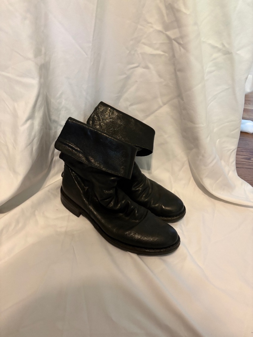 Women's Fiorentini + Baker Foldover Leather Biker Boots